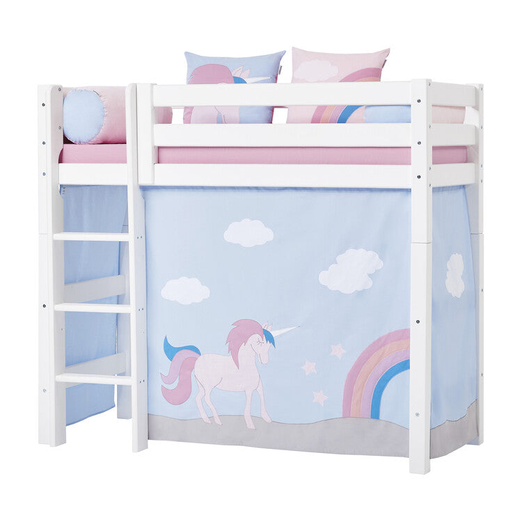 Hoppekids Unicorn curtain for mid-high bed