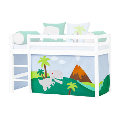 Hoppekids Dinosaur curtain for half-high and bunk bed