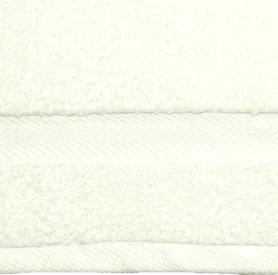 Dusk till Dawn Shower Towel 70x140 cm 650 grams/m2 Ivory - Set of 2