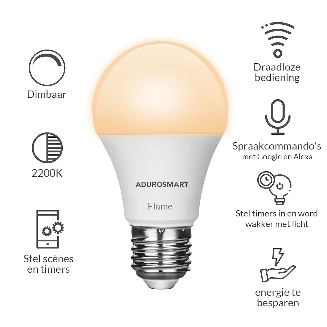 AduroSmart Smart Zigbee Verlichting Vlam