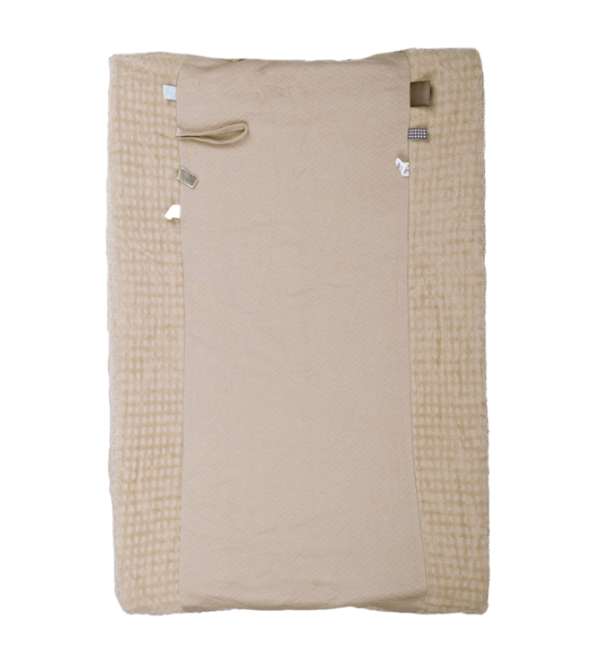 Snoozebaby ORGANIC Changing Mat Cover Happy Dressing (45 x 70cm)