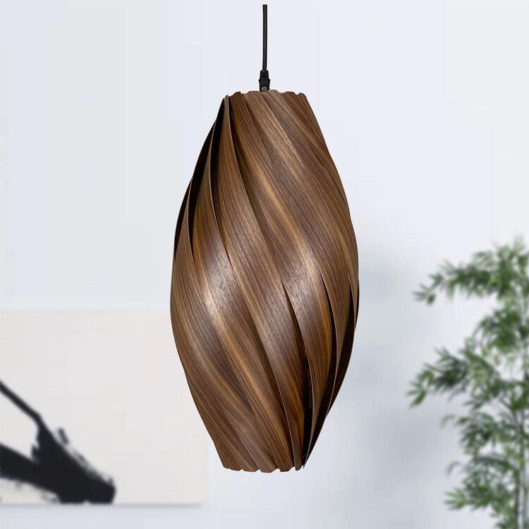 Gofurnit Hanging Lamp 'Ardere' in Walnut