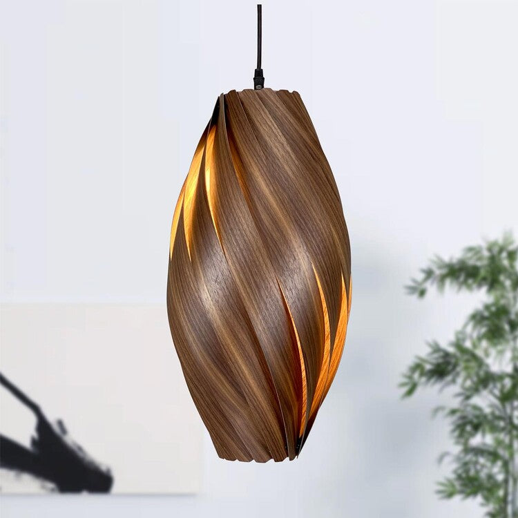 Gofurnit Hanging Lamp 'Ardere' in Walnut