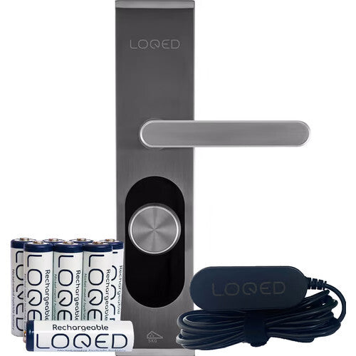 LOQED Bundle Touch Smart Lock + Power Kit