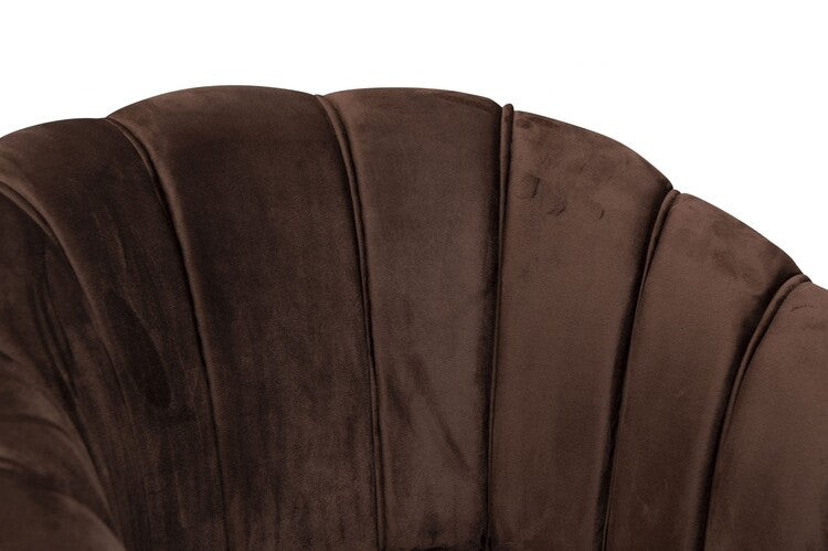 Bella Home Luxe Velvet Schelp Fauteil Mila