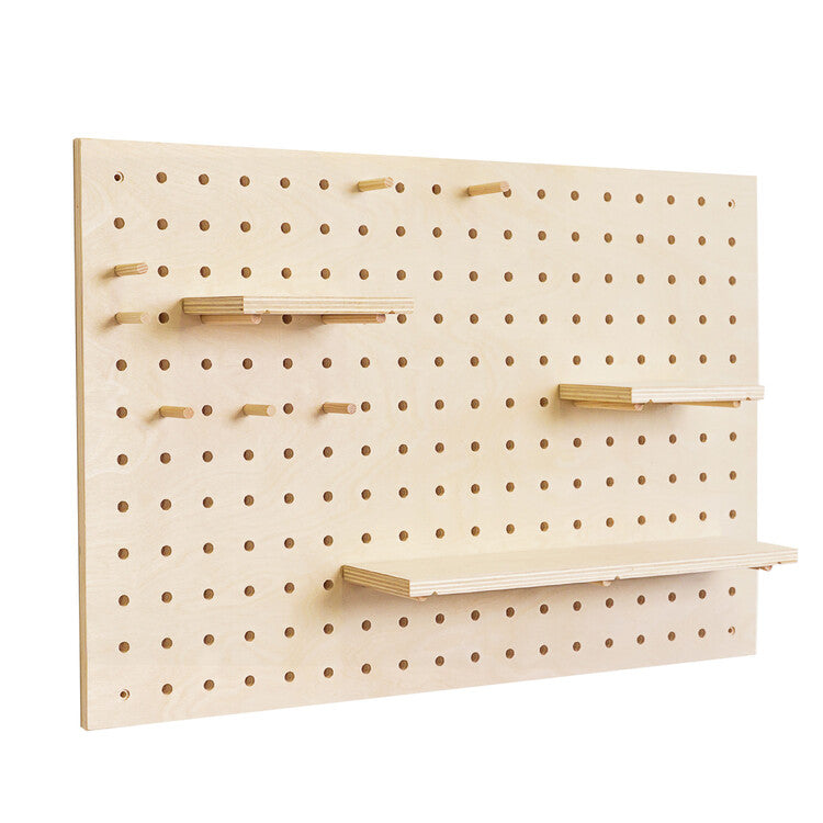 Furniteam Pegboard-organizer in rechthoekige vorm