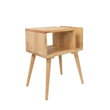 Furniteam Solid Wood Side Table