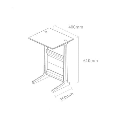 Furniteam Bamboo Side Table