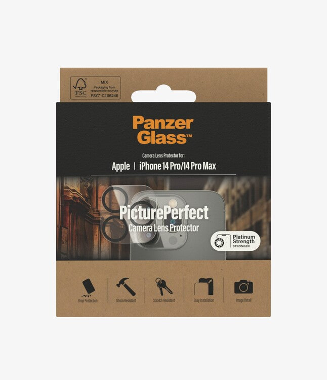 PanzerGlass™ PicturePerfect Camera Lens Protection iPhone 14 Pro / 14 Pro Max