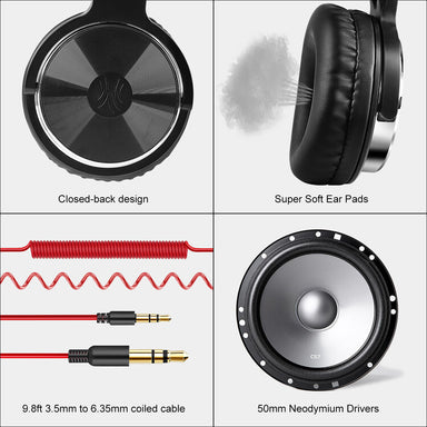 OneOdio - Pro10 Studio - headphones - Music/DJ/Studio