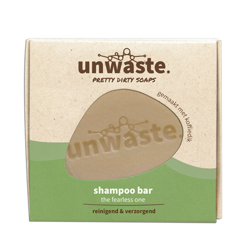 Unwaste Shampoo Bar Coffee Oil