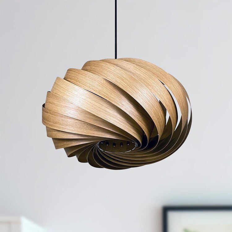 Gofurnit Hanging lamp 'Quiescenta' in oak wood