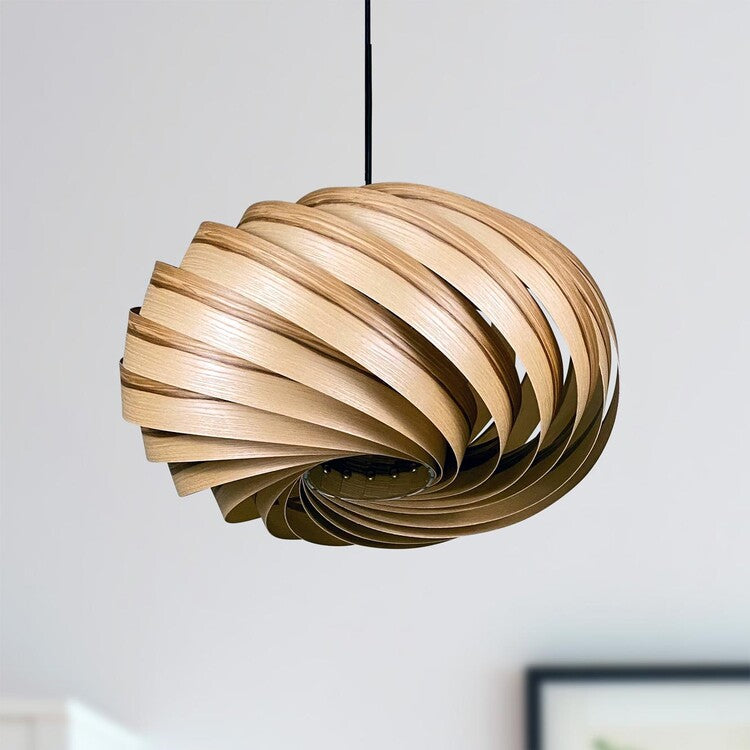 Gofurnit Hanging lamp 'Quiescenta' in olive ash