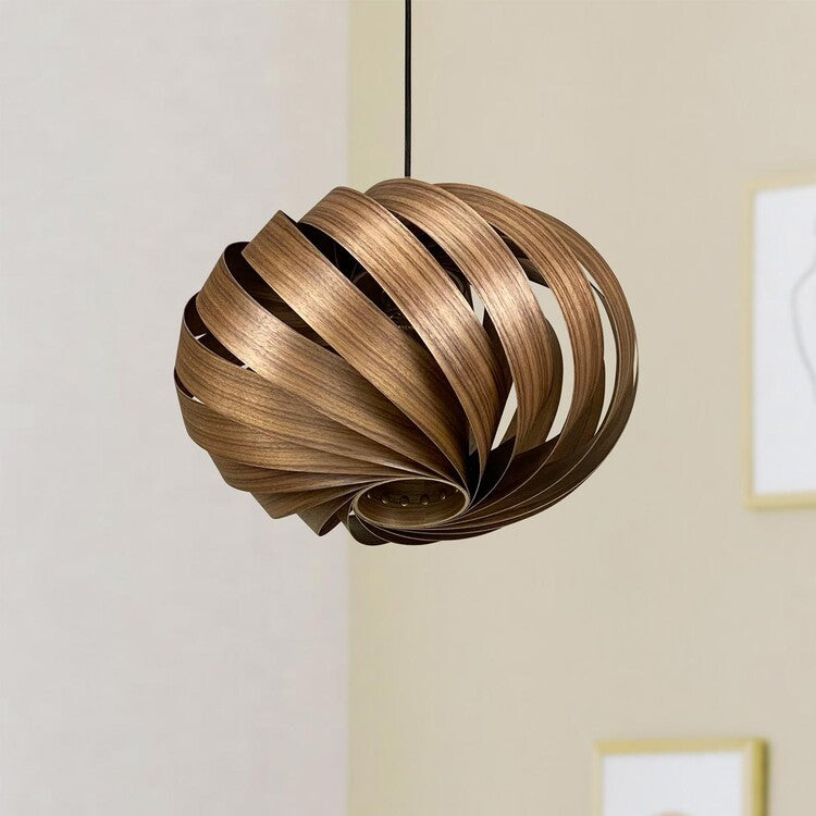 Gofurnit Hanging Lamp 'Serentia' in Walnut