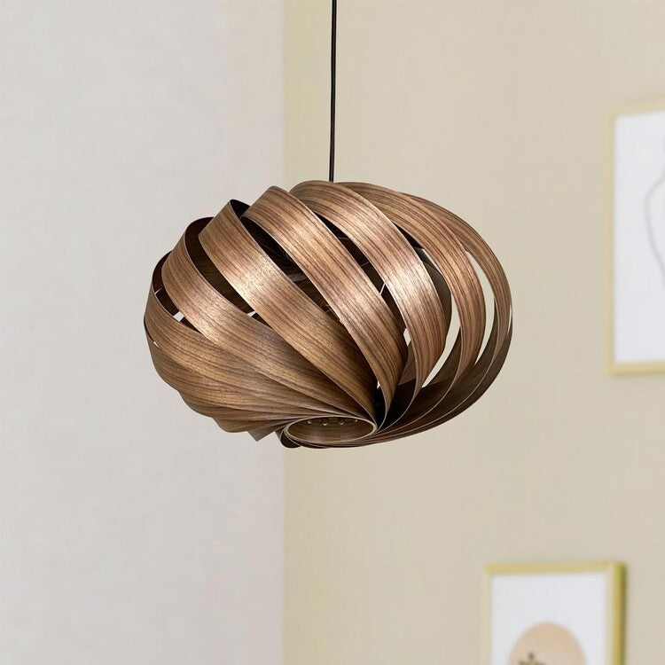 Gofurnit Hanging Lamp 'Serentia' in Walnut