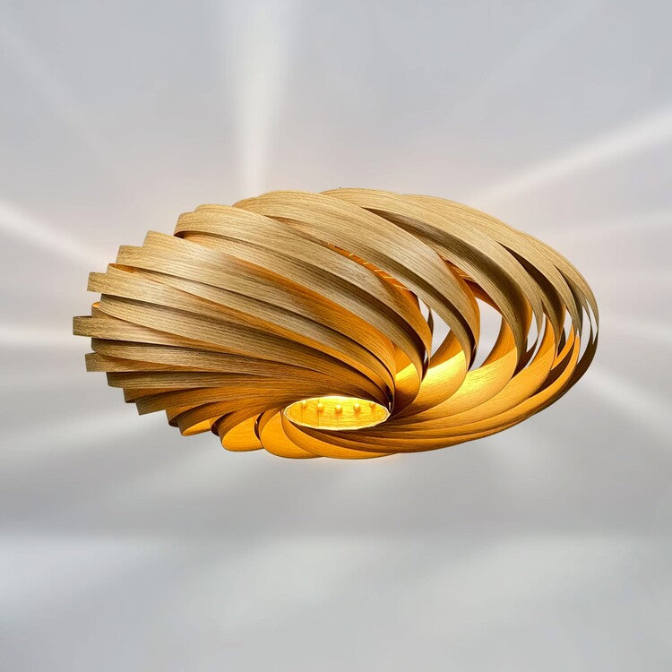 Gofurnit Ceiling light 'Veneria' from oak wood