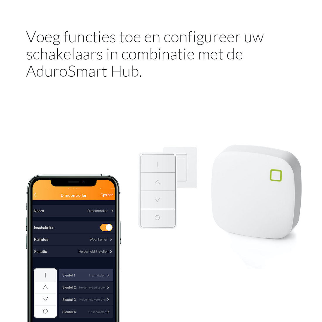 AduroSmart Slimme lamp + Dim schakelaar