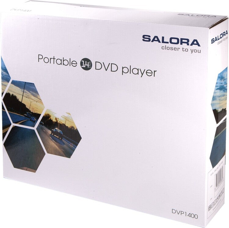 Salora DVP1400 - Portable DVD player