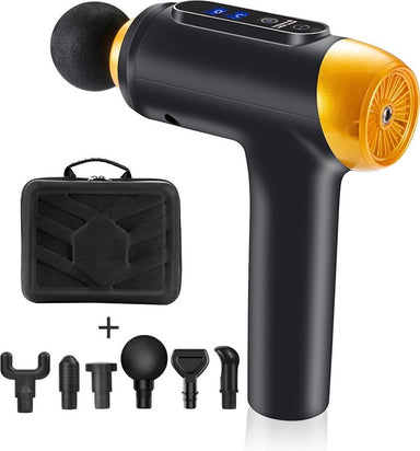 Osisiyo QC05 - Massage gun - 6 attachments - case - massage