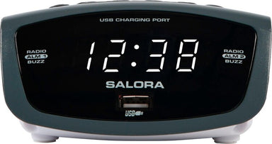 Salora CR627usb Digital alarm clock