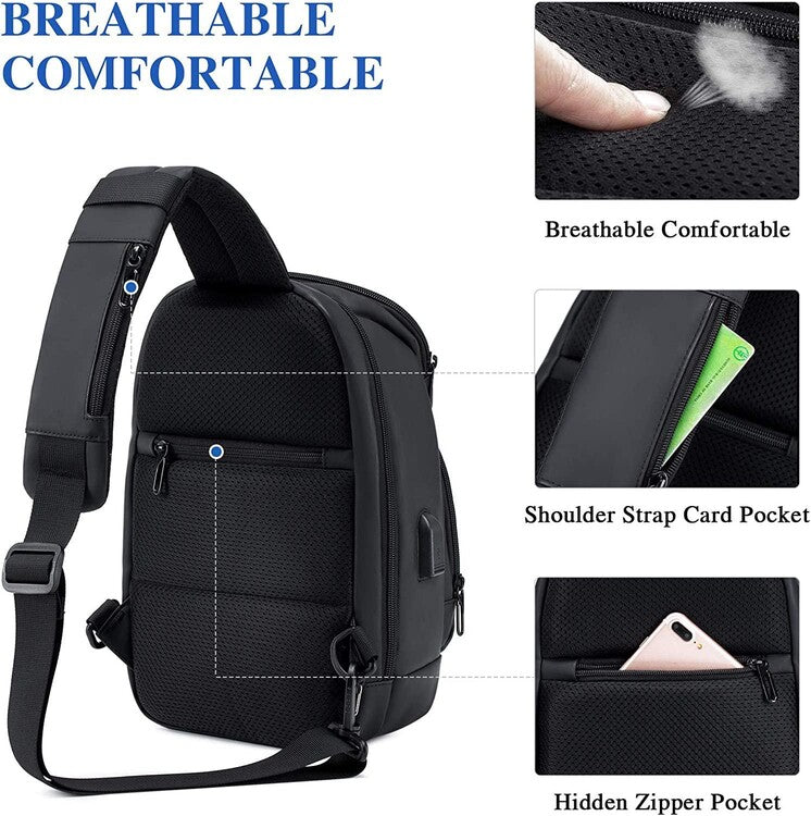 Lightweight Chest Sling bag, Waterproof