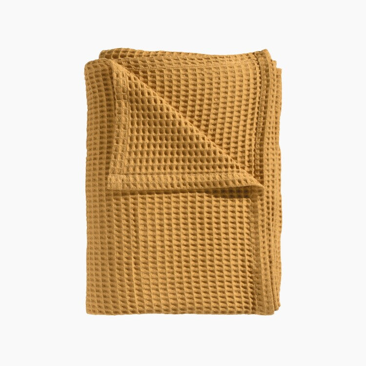 Heckett Lane Wafel Plaid - Golden Yellow