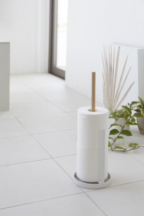 Yamazaki Toilet Paper Stand - Tosca - White