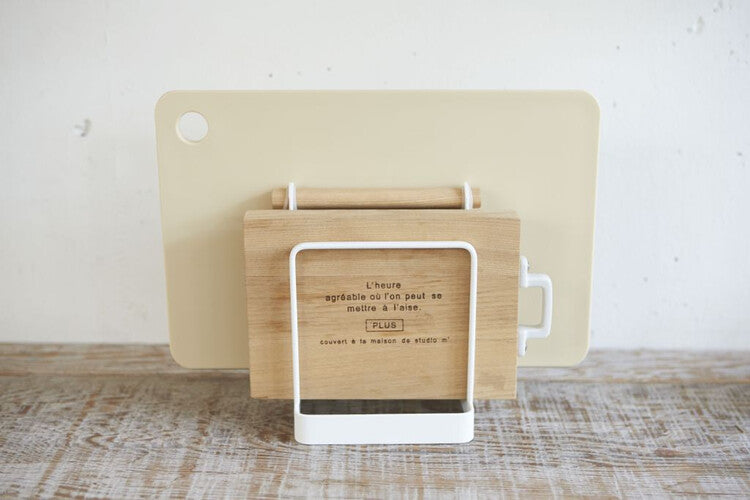 Yamazaki Cutting Board Stand - Tosca - White