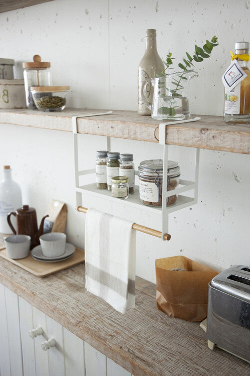 Yamazaki Seasoning Rack - Tosca - white