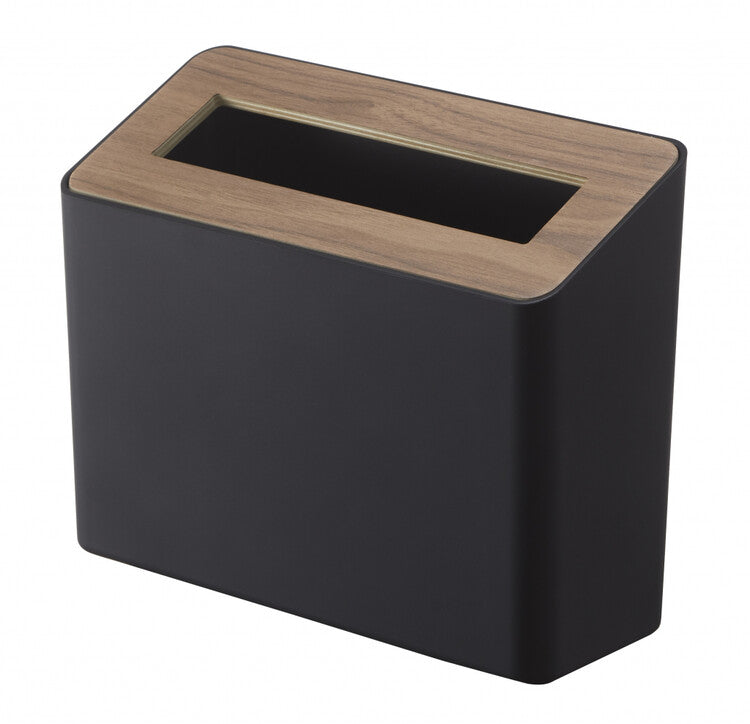 Yamazaki Table Trash Can - Rin - Black