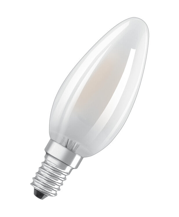 OSRAM LED lamp - Lampvoet: E14 - Warm wit - 27- K - 2,5- W - mat - LED Retrofit