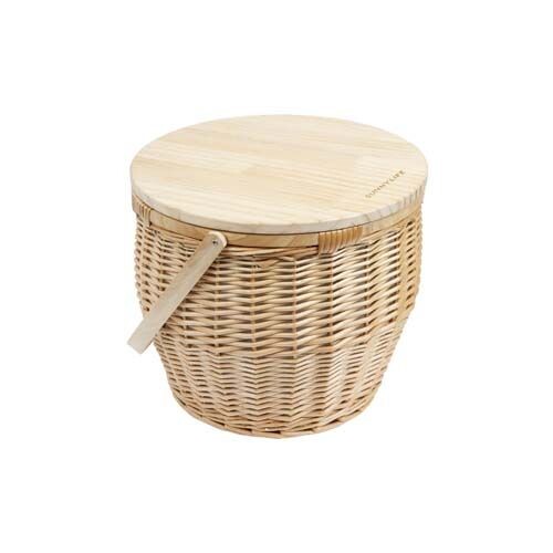 Sunnylife Picnic Round Picnic Cooler Basket