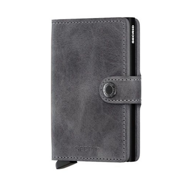 Secrid Miniwallet Vintage Grey Black