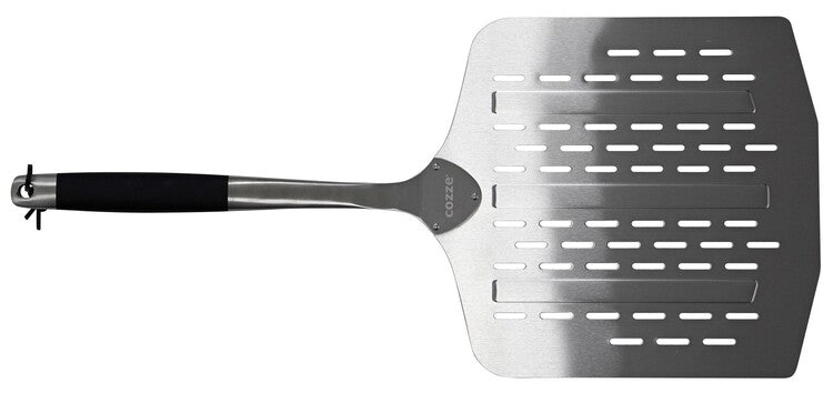 Cozze Cozze® stainless steel pizza paddle with holes, LFGB approved, 66 x 30 x 30 cm