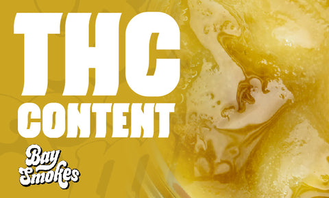 THCa Live Hash Rosin THC content