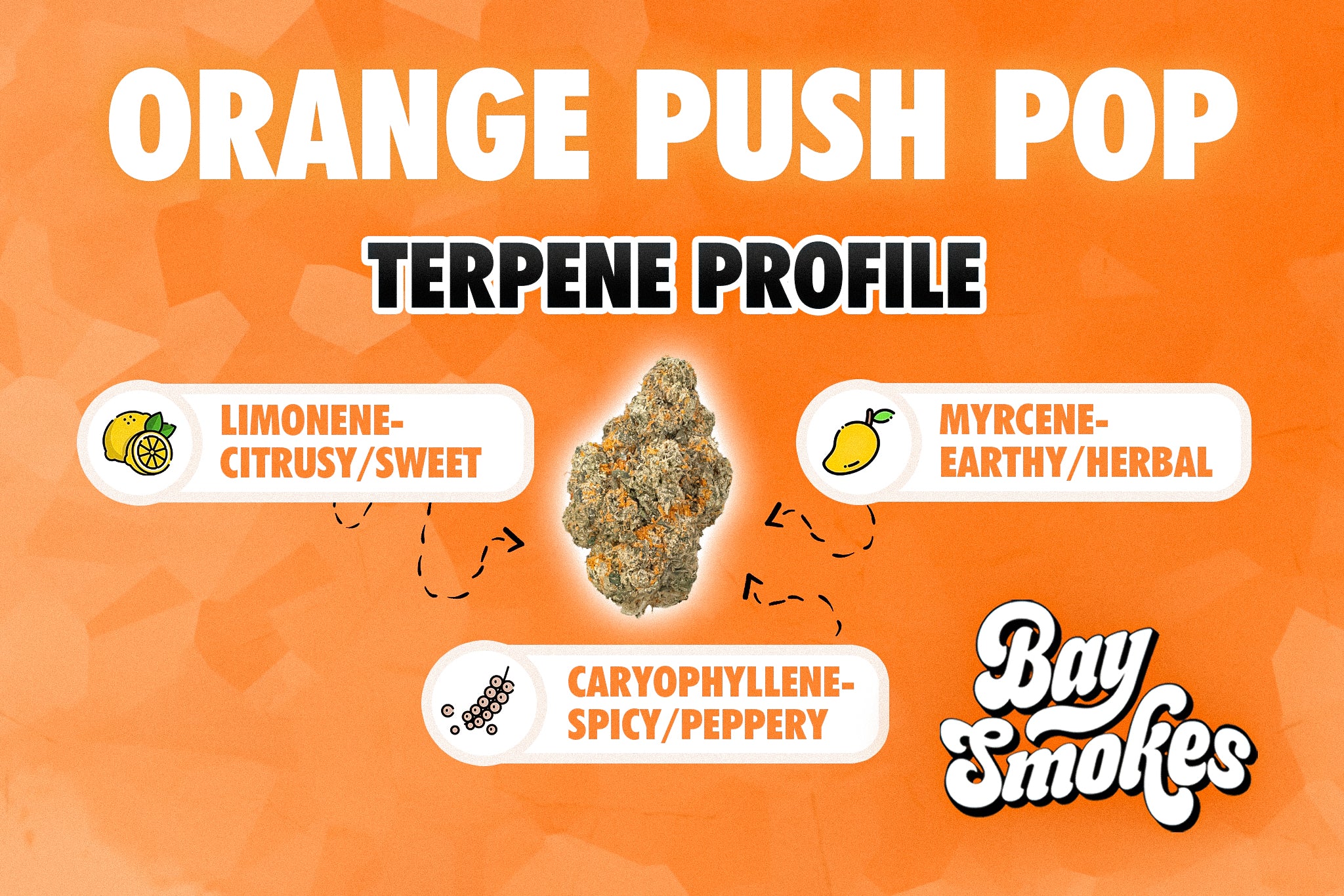orange push pop terpene profile