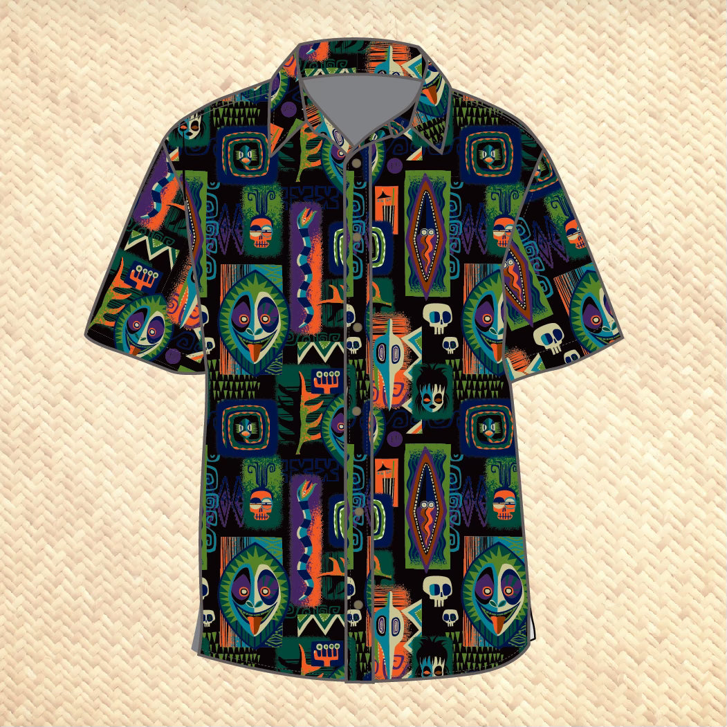 'Strange and Unusual' Modern Fit with Flex Button-Up Shirt - Unisex