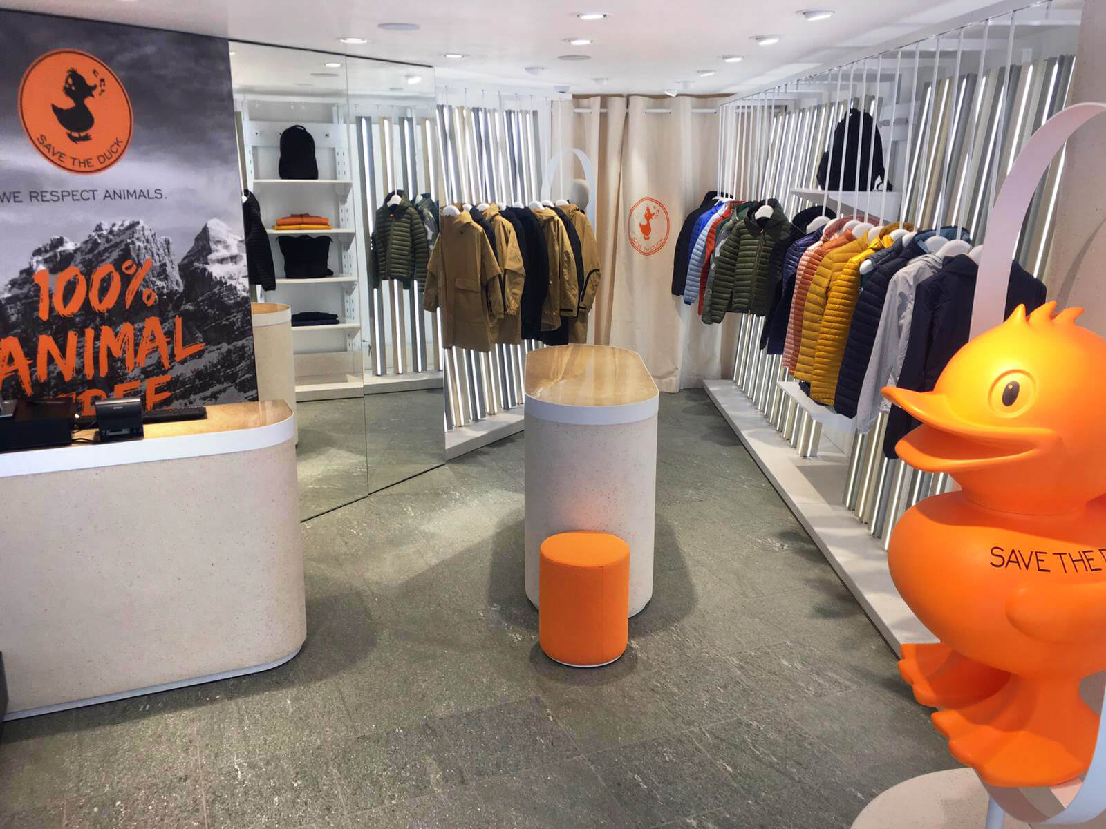 SAVE THE DUCK OPENS IN ST.MORITZ 