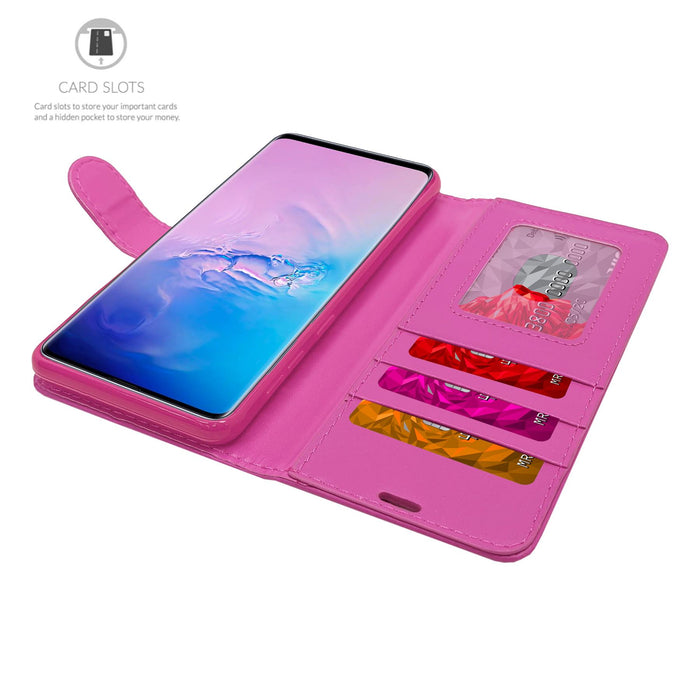 HTC U Play Flip Folio Book Wallet Case
