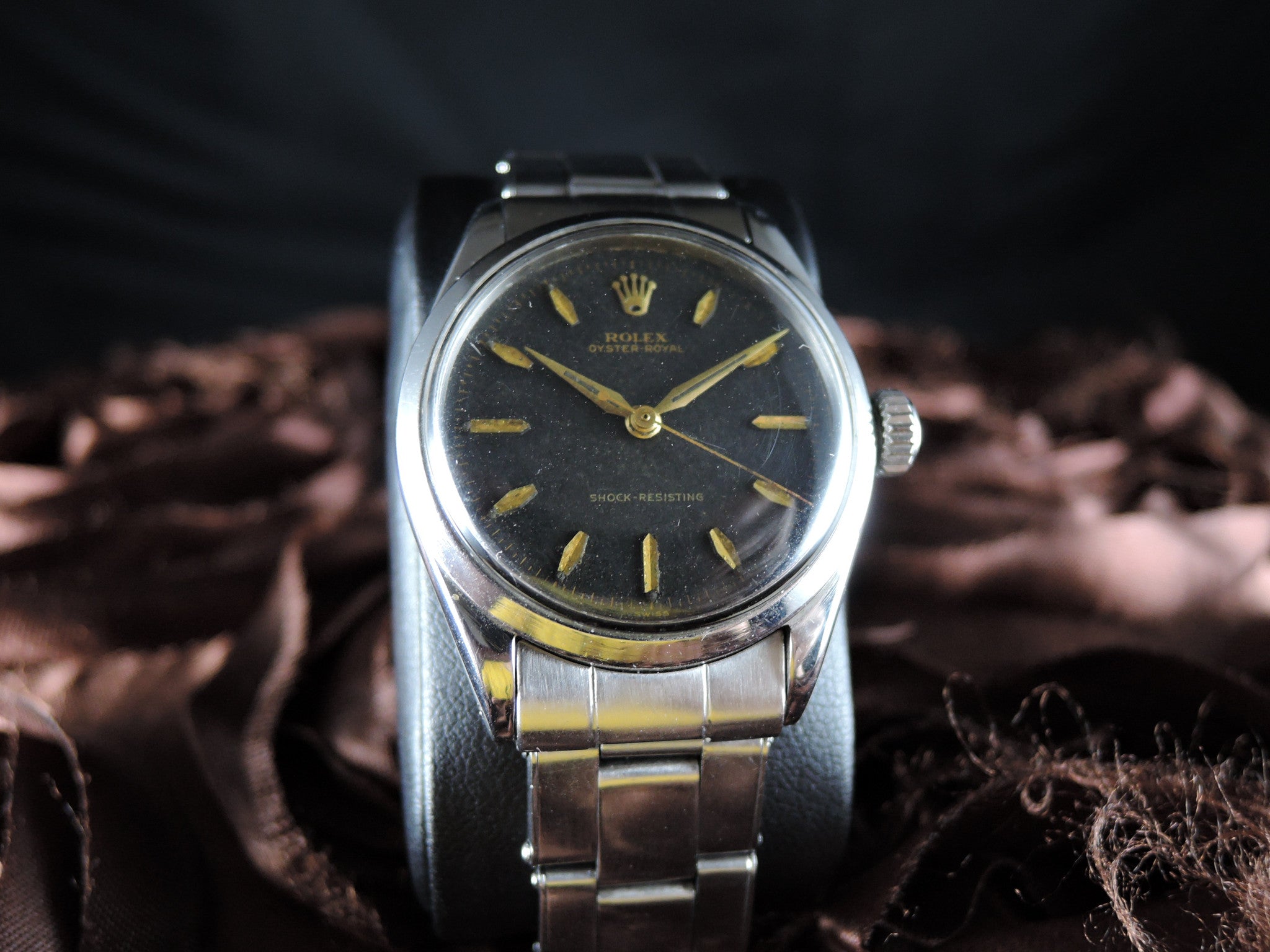 1941 Rolex OYSTER ROYAL 6444 Original Gilt Dial with Dauphine Hands ...