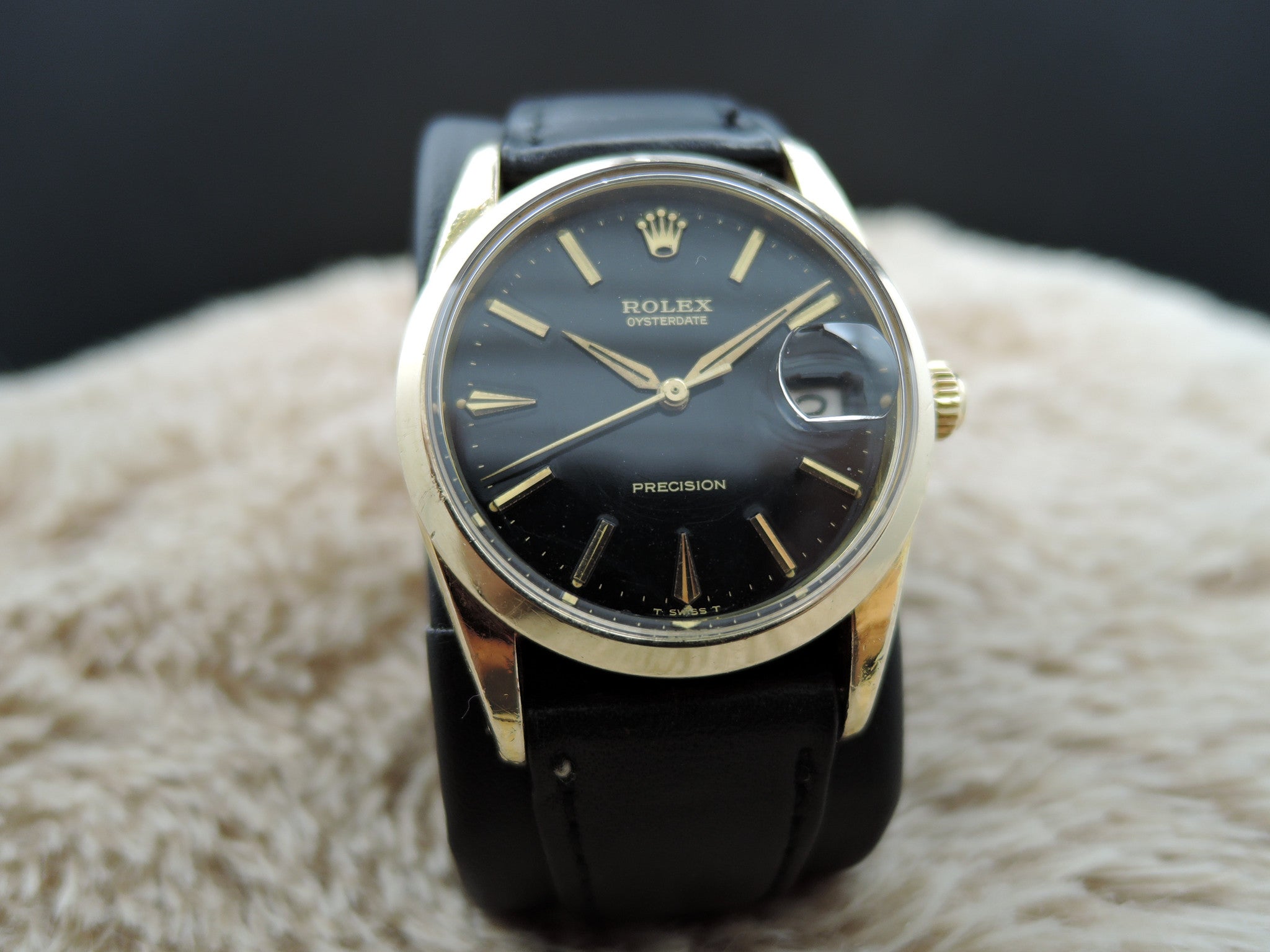 1961 Rolex OYSTER DATE 6694 Gold Plated with Original Gilt Dial | Alex ...