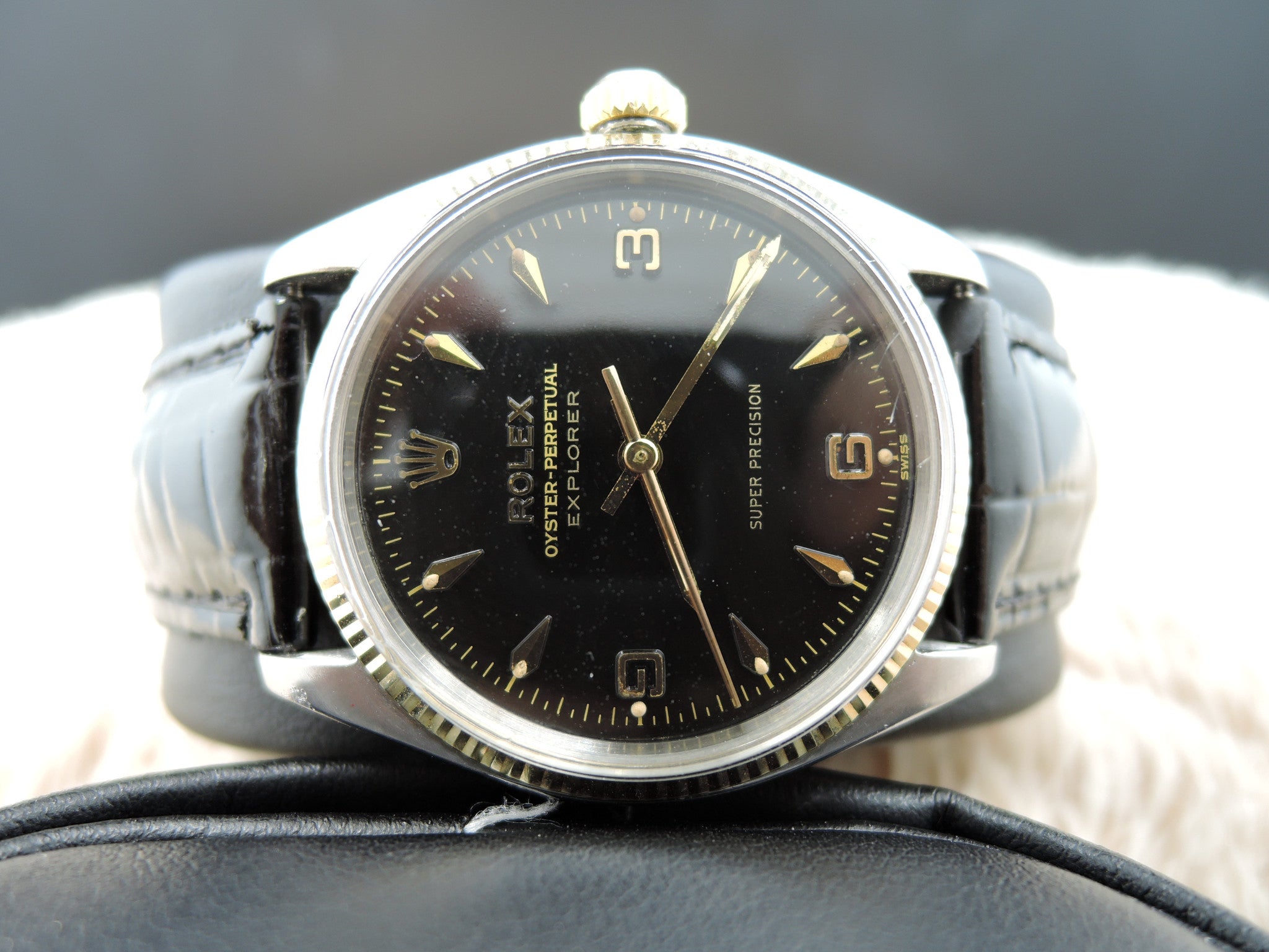 1959 Rolex AIR KING EXPLORER 5501 2-Tone with Original Gilt Dial | Alex ...