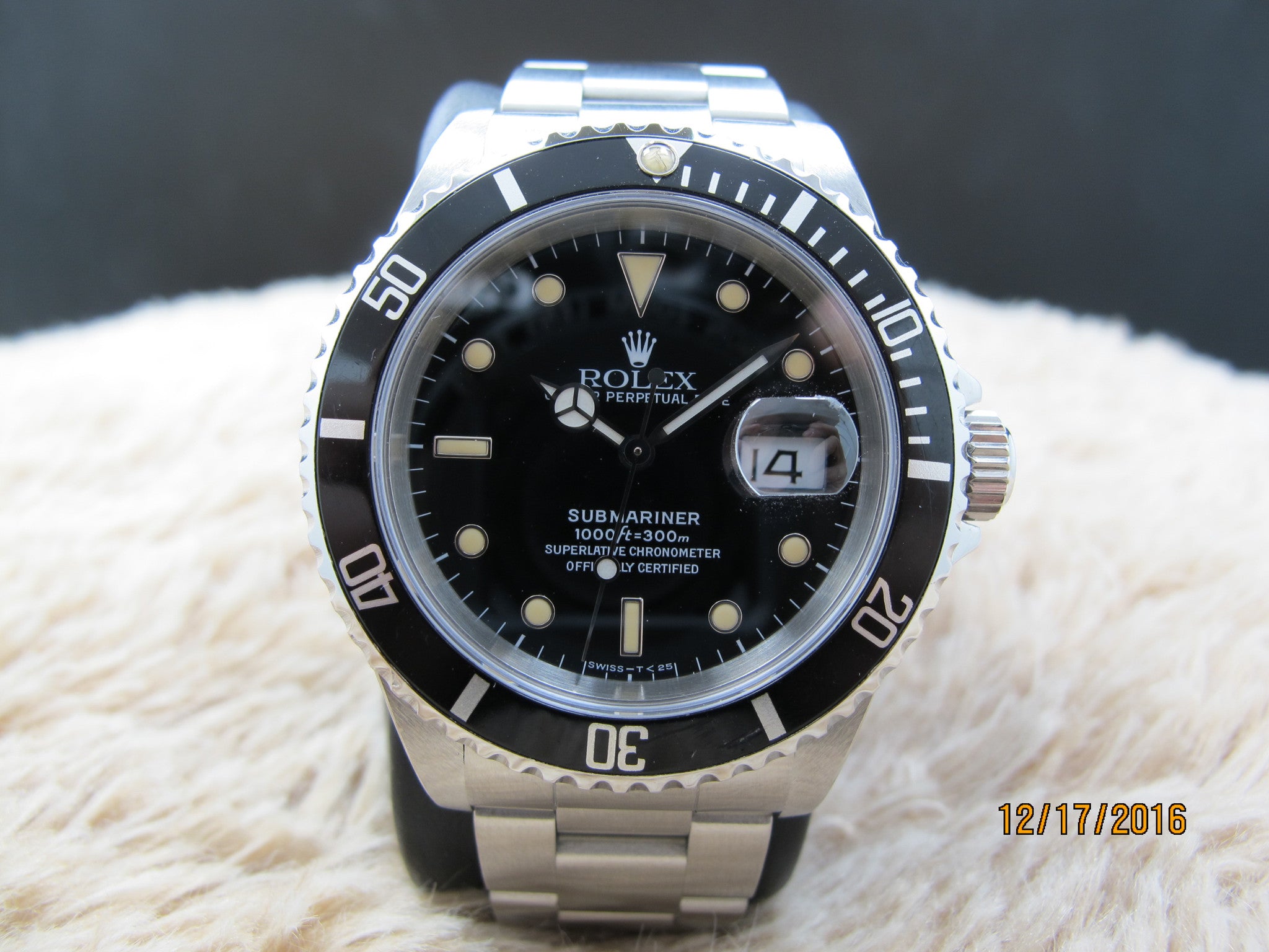 1991 submariner rolex