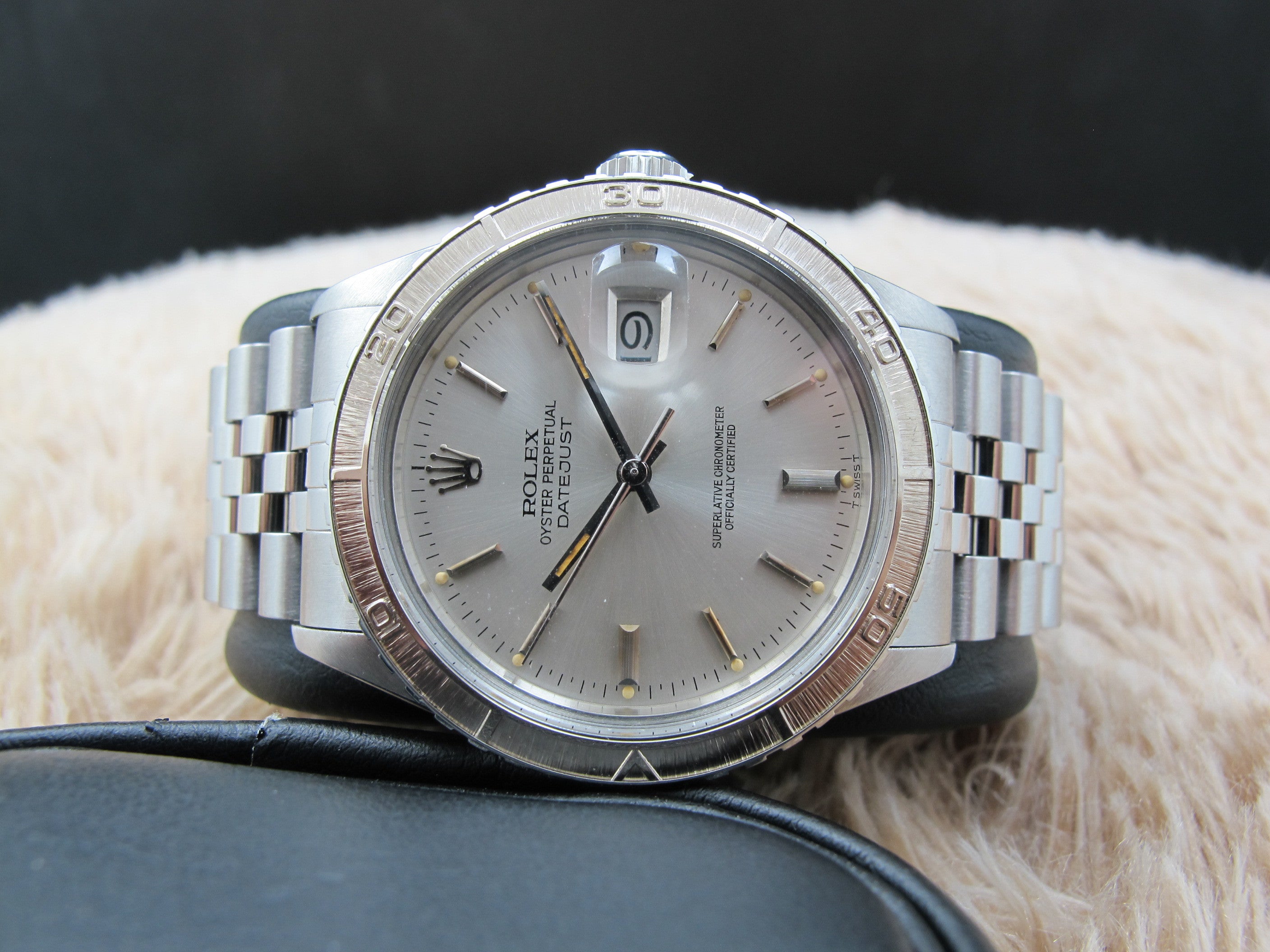 [1982] Rolex DATEJUST THUNDERBIRD 16250 Original Silver Dial FULL SET ...