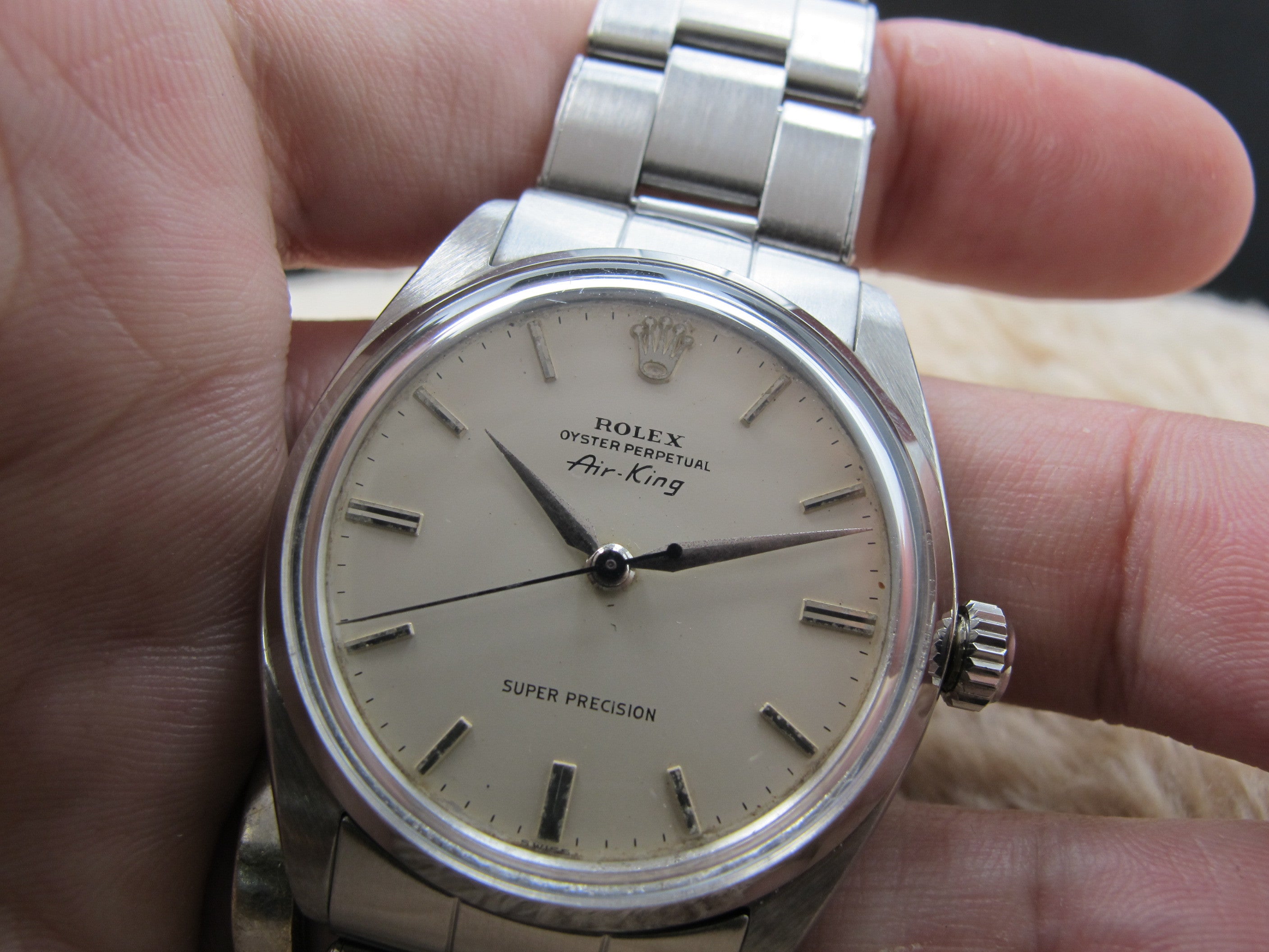 rolex air king 1960