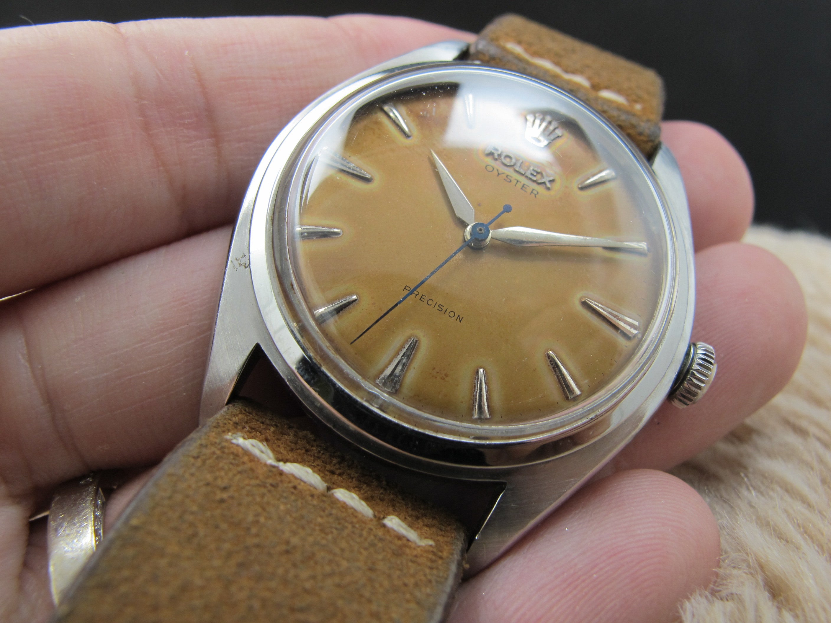 1960 Rolex OYSTER 5024 with Original Tropical Brown Dial | Alex Pig ...