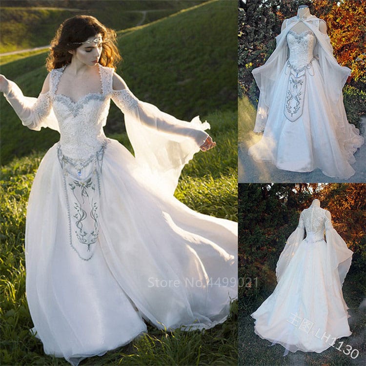Halloween Fairy Princess Cosplay Costume for Women Dress
