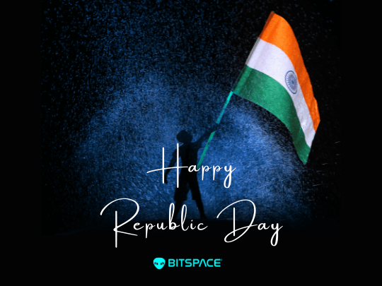 Republic day India Tricolor Computing Bitspace 