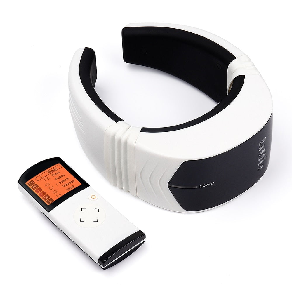 Bespine™ Neck Massager with Heat Press and Magnetic Pulse + E-Book