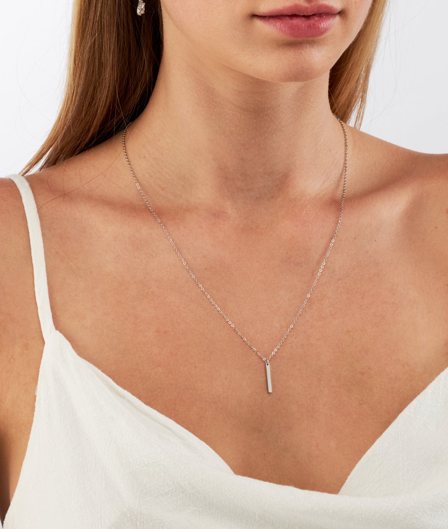 strongstrong LOTUS SILVER NECKLACE